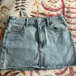Pacsun denim mini skirt
